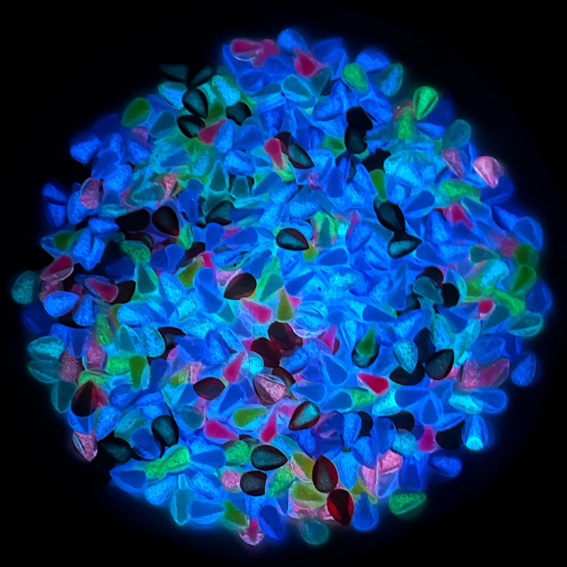 Glow in Dark Macaron Petal Nail Charms